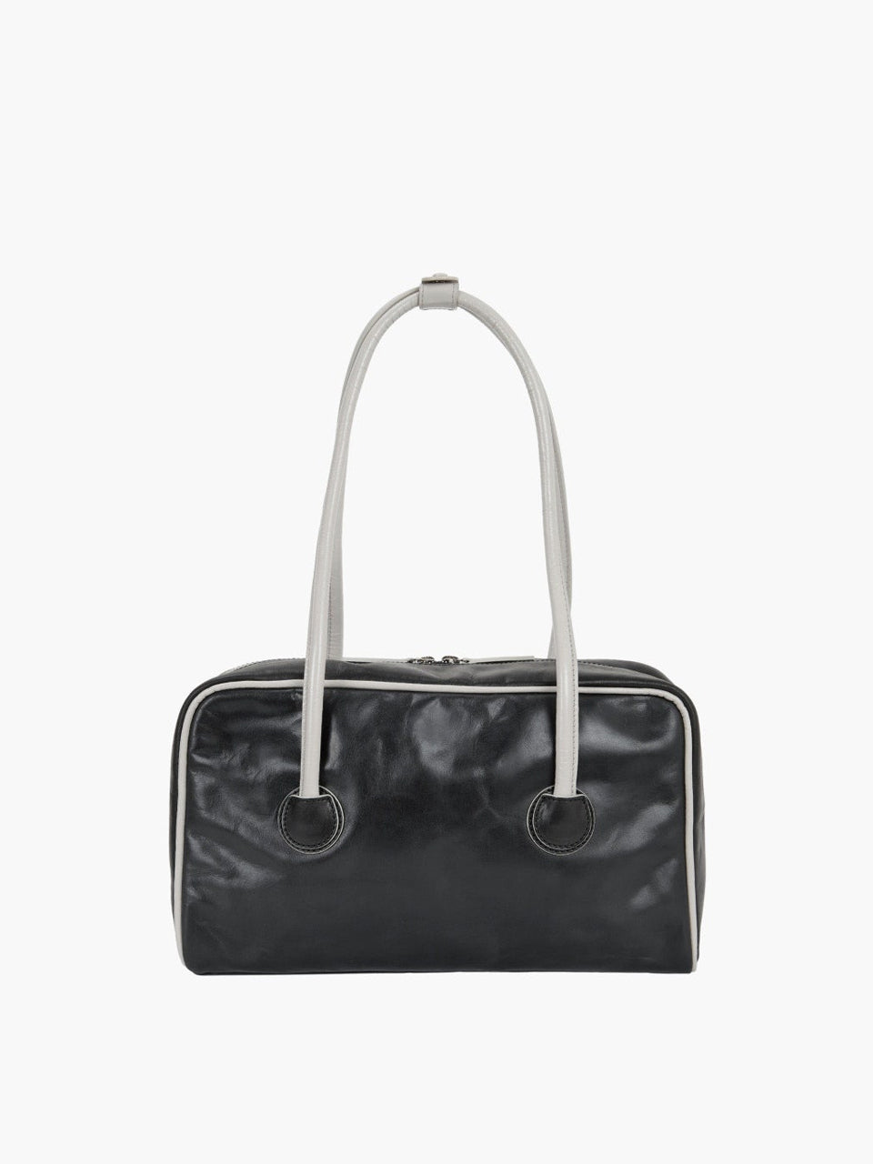 Marge Sherwood - Soft Boston Piping (Black Pull-Up+Light Grey Crinkle) product image 5 | TRAB K-Fashion Australia