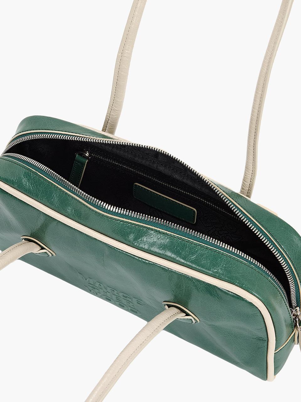 Marge Sherwood - Soft Boston Ew Piping (Hunter Green Crinkle+Cream Beige Crinkle) product image 7 | TRAB K-Fashion Australia