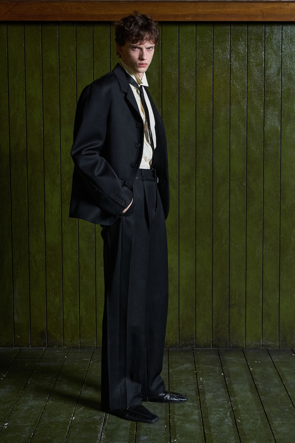 STU - Rounded Single Breasted Jacket (Black) product image 7 | TRAB K-Fashion Australia
