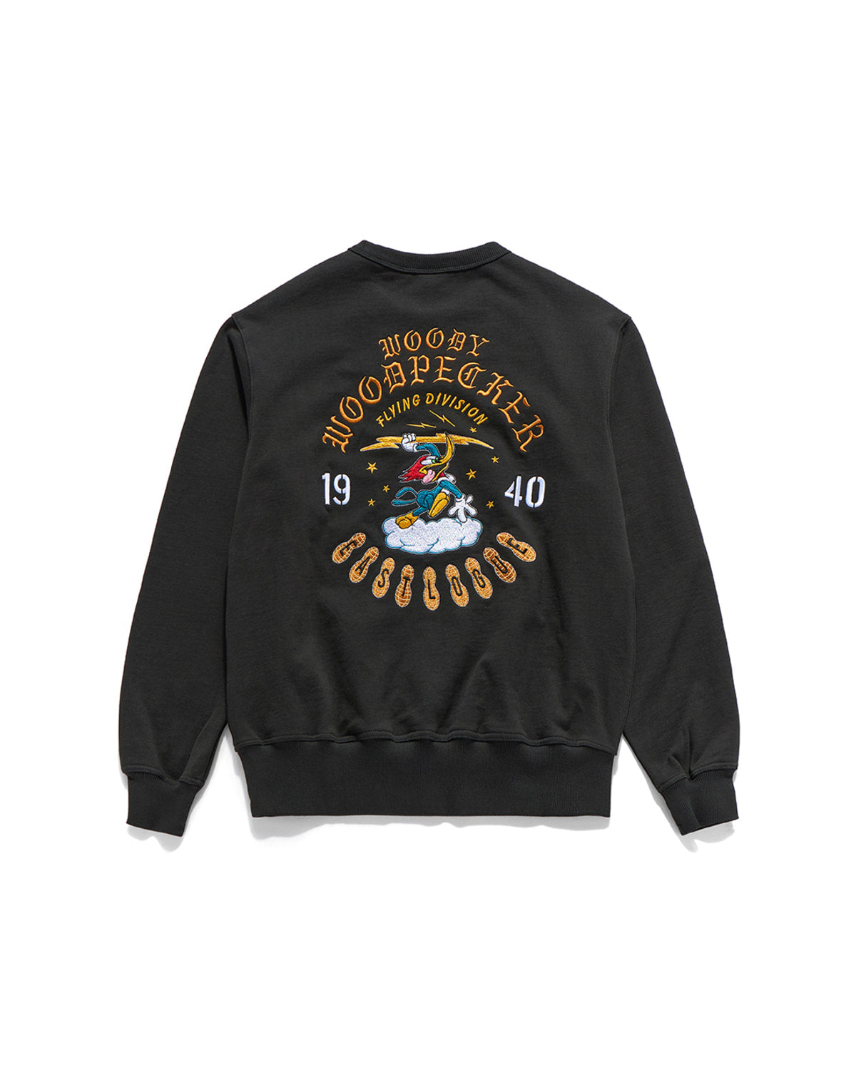 Eastlogue - Vintage Lightning Woody Sweat Shirts (Black) product image 1 | TRAB K-Fashion Australia