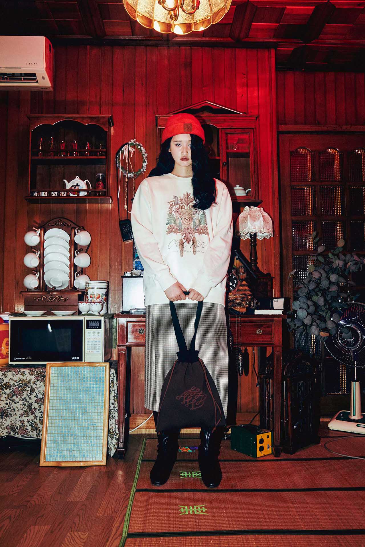 Ioedle - Rattan Logo Knit Bag (OC) product image 13 | TRAB K-Fashion Australia