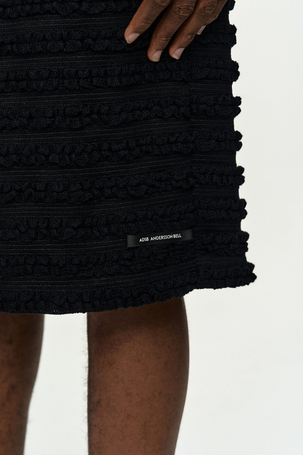 Andersson Bell - Kenley Knitted Shorts (Black) product image 5 | TRAB K-Fashion Australia
