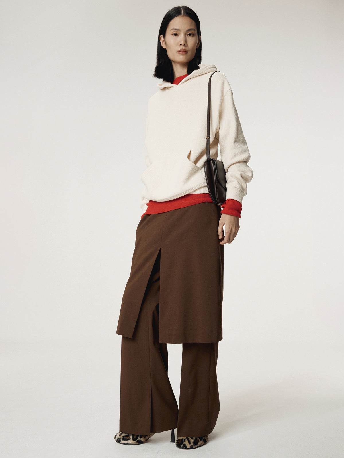 Recto - Rc Embroidered Hoodie (Oatmeal) product image 5 | TRAB K-Fashion Australia