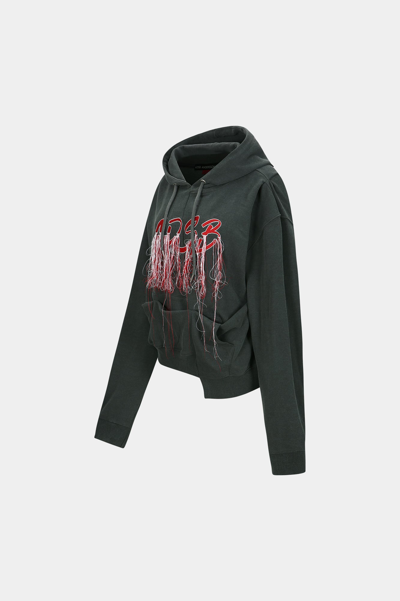 Andersson Bell - (essential) Unisex Rework Adsb Cheerleader Hoodie (Charcoal) product image 7 | TRAB K-Fashion Australia