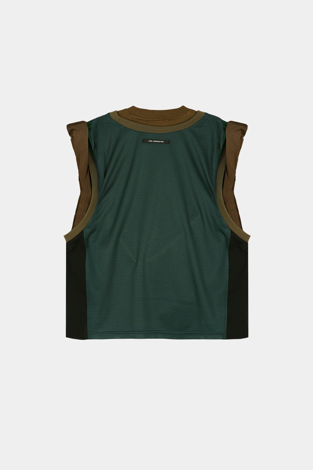 Andersson Bell - Basketball Jersey Layered Roll Up T-Shirt (Khaki/Green) product image 9 | TRAB K-Fashion Australia