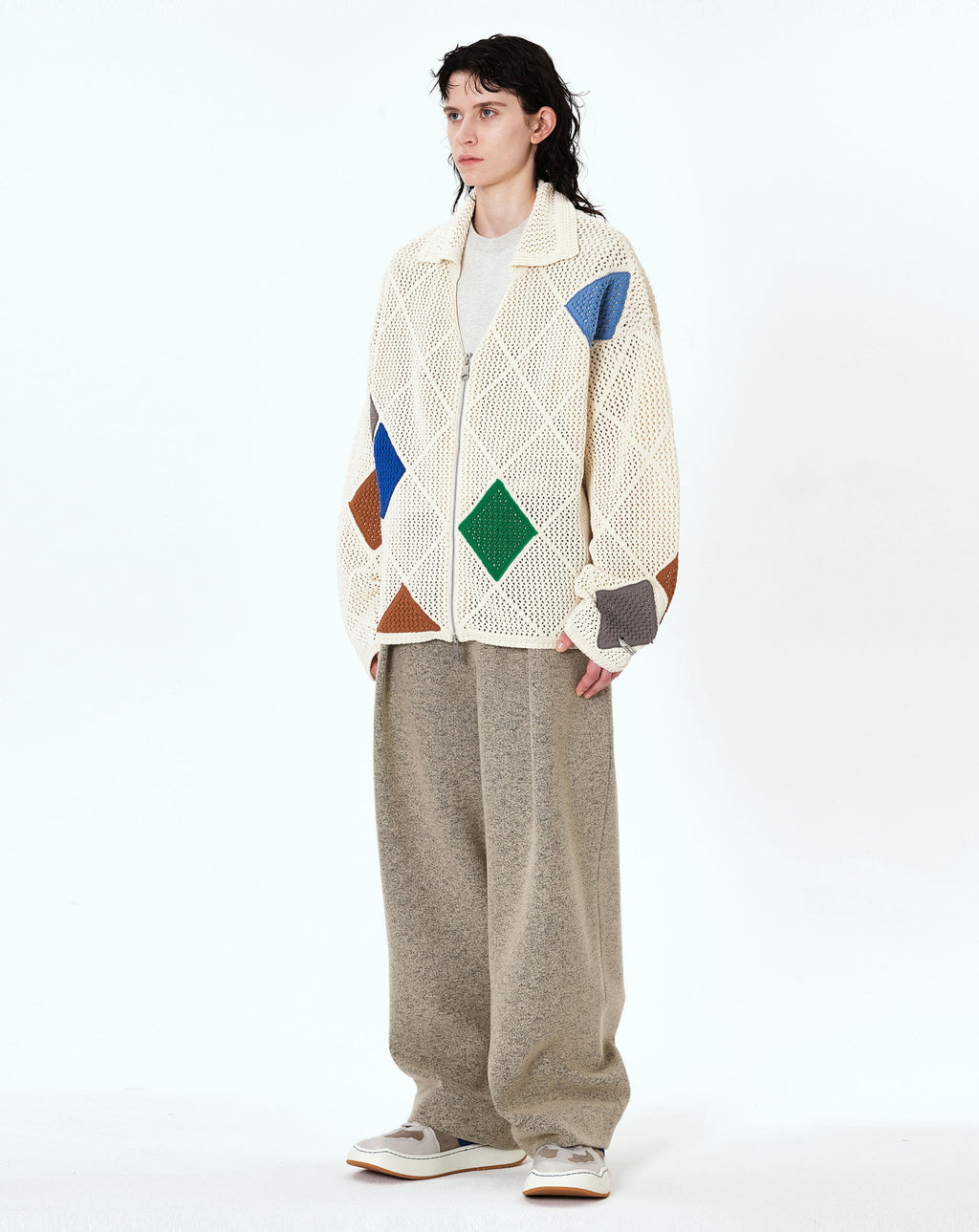 Ader Error - Liag cardigan (Ivory) product image 5 | TRAB K-Fashion Australia