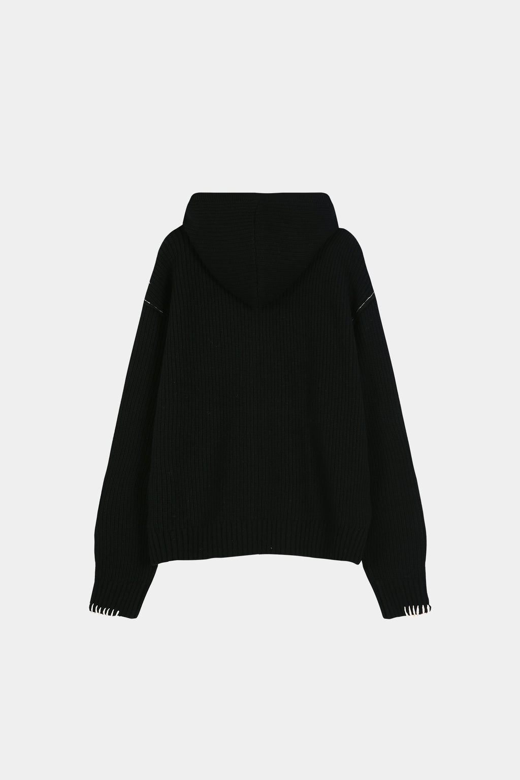 Andersson Bell - Unisex Heart Logo Hood Zip-Up Sweater (Black) product image 15 | TRAB K-Fashion Australia