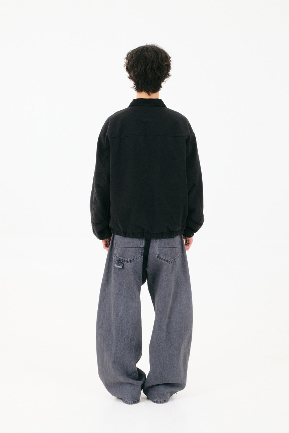 Hatchingroom - Detachable Flight Jacket (Black) product image 10 | TRAB K-Fashion Australia