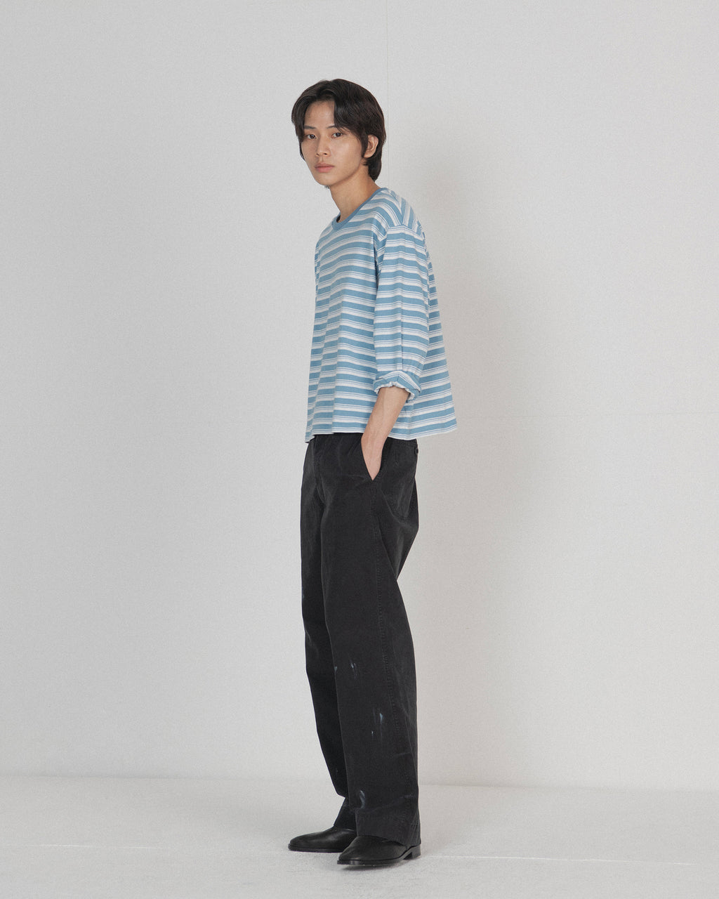 Brownyard - Painted Pants (Black) product image 1 | TRAB K-Fashion Australia
