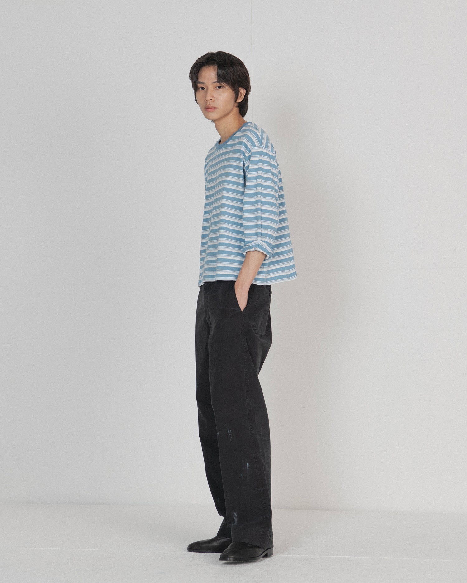 Brownyard - Painted Pants (Black) product image 1 | TRAB K-Fashion Australia