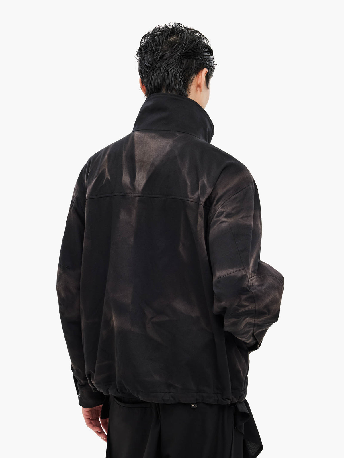 Jiyong Kim - Sun-Bleached Work Jacket (Black) product image 8 | TRAB K-Fashion Australia