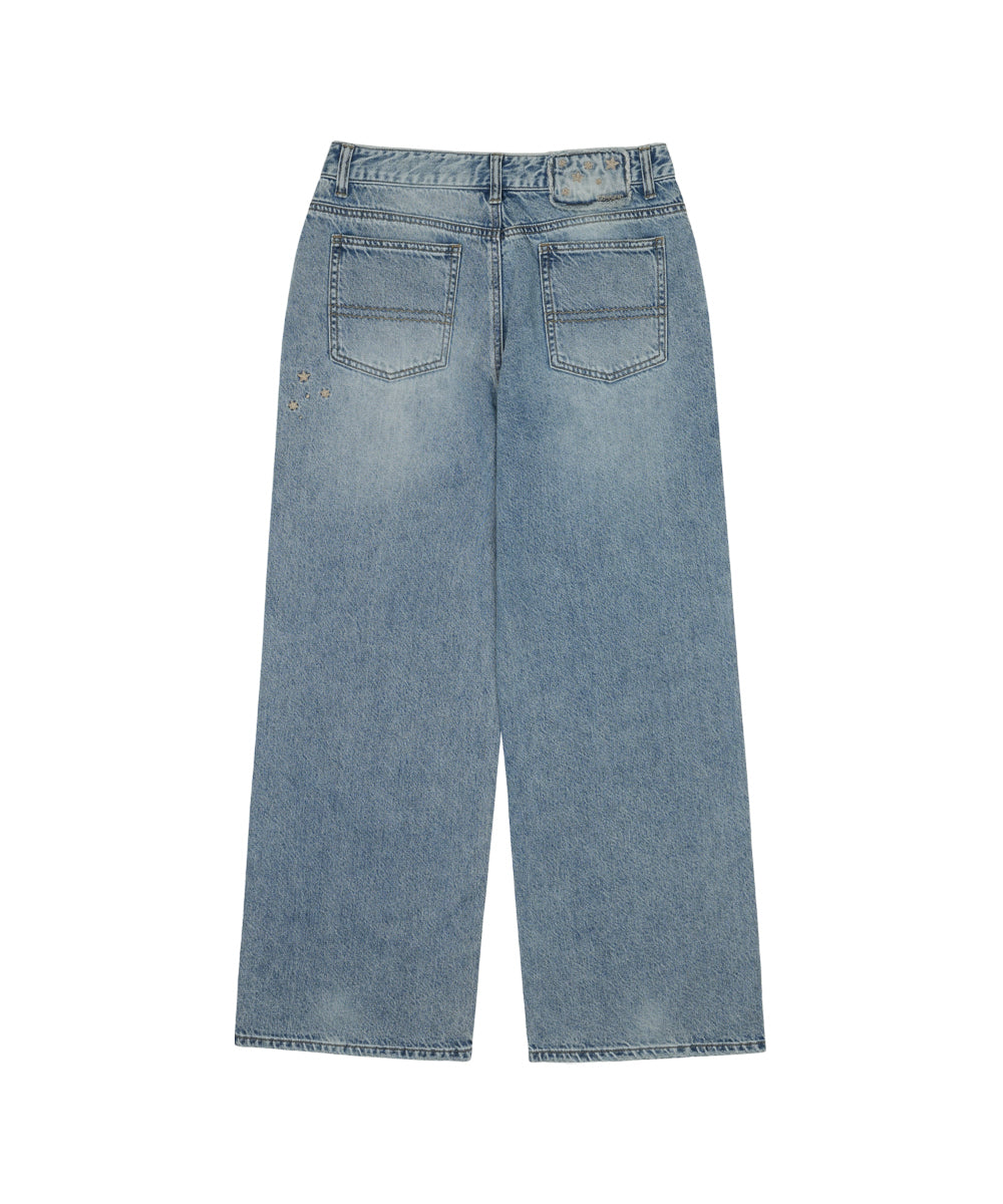 Coyseio - Stardust Denim Pants (Blue) product image 13 | TRAB K-Fashion Australia
