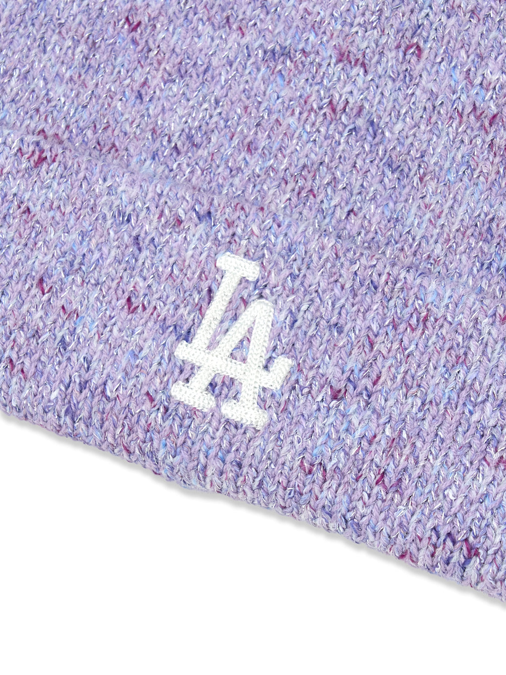 MLB Korea - MLB Loose Fit Melange Meow Beanie LA Dodgers (Violet) product image 4 | TRAB K-Fashion Australia