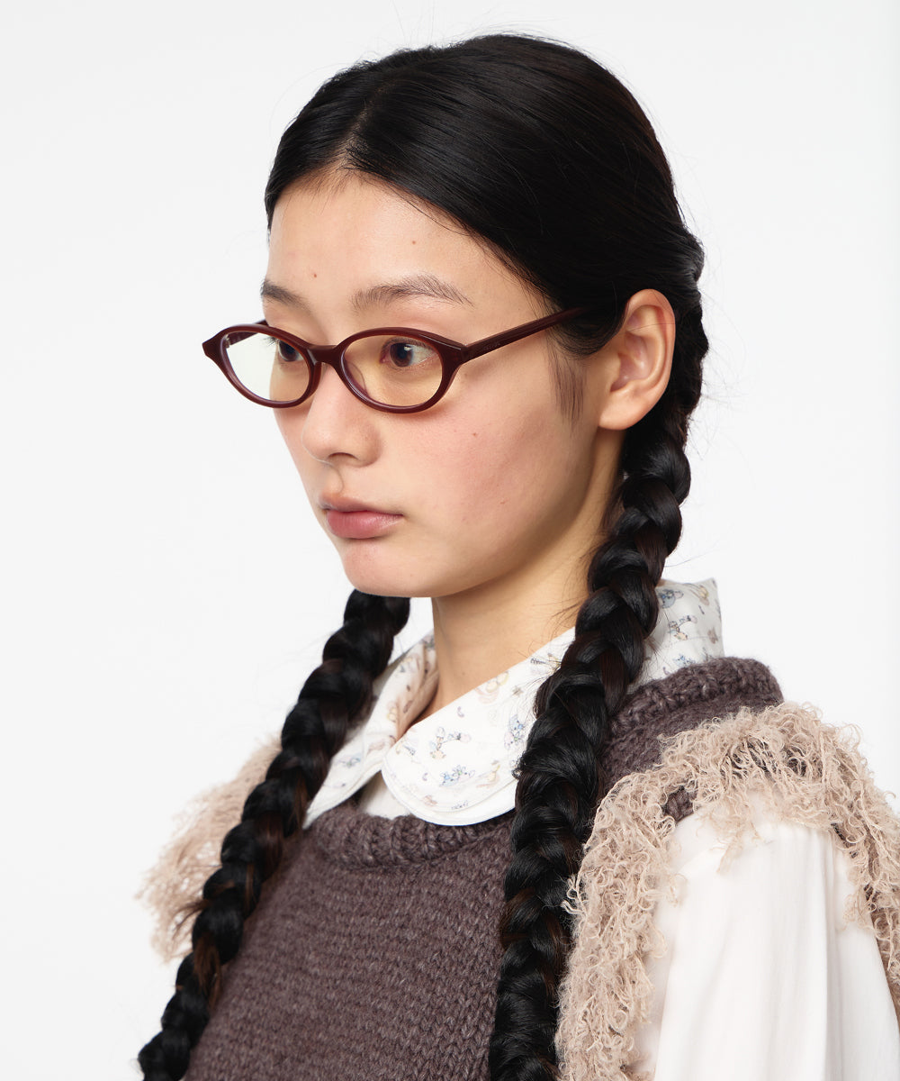 Coyseio - Coy Two-Tone Glasses (Brown) product image 5 | TRAB K-Fashion Australia
