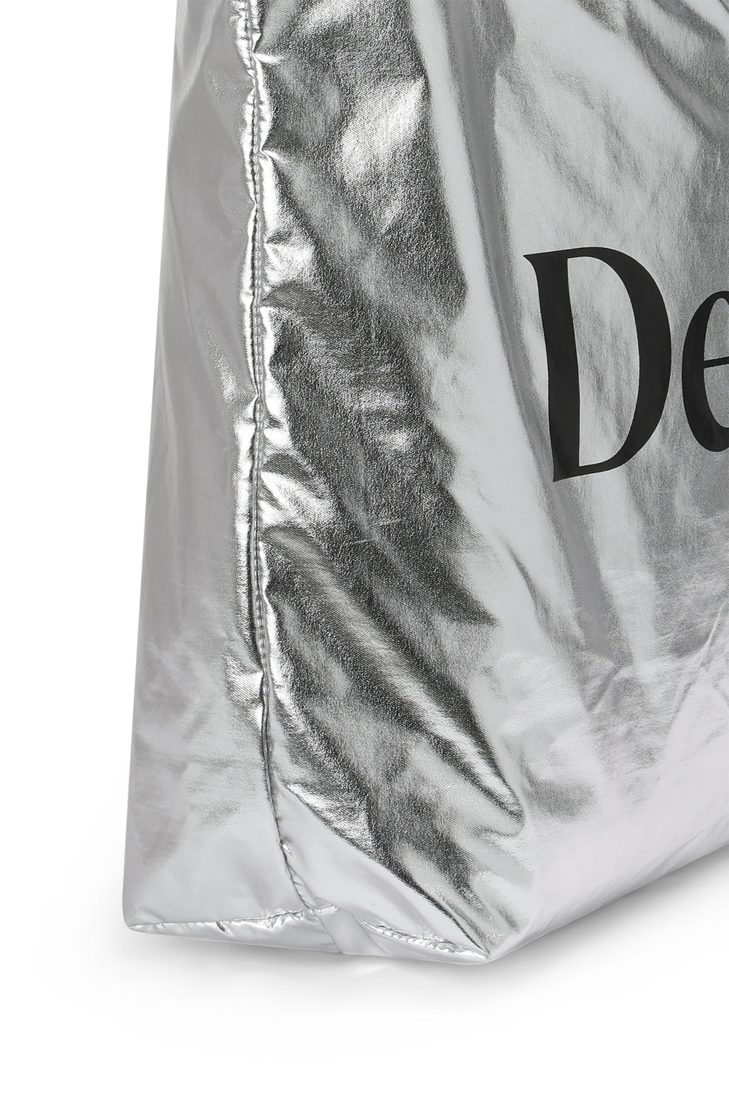 Deinet - Essential Logo Shoulder Big Bag (Silver) product image 11 | TRAB K-Fashion Australia