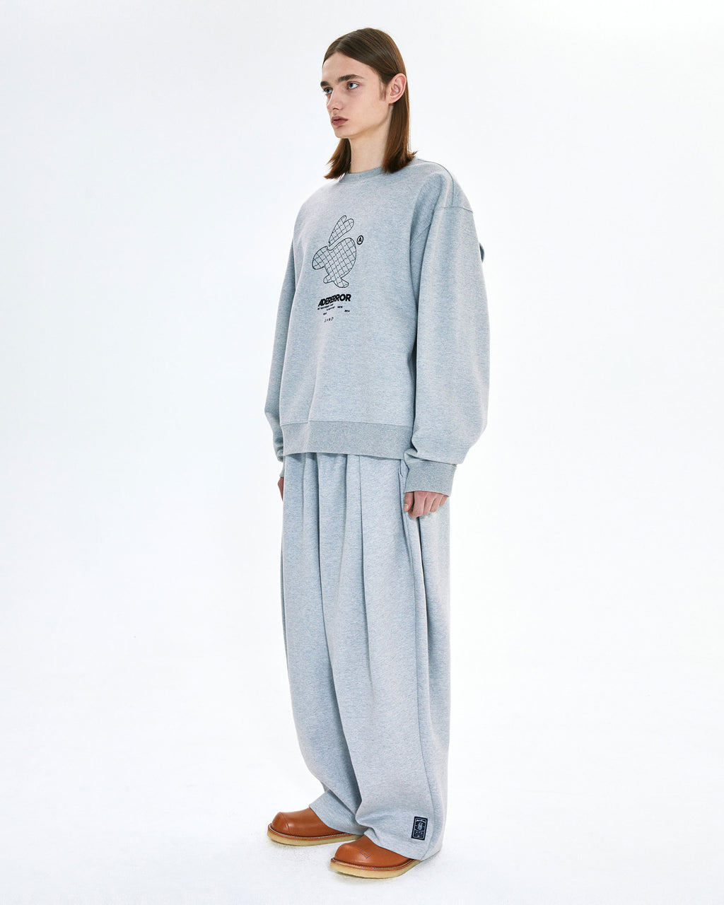 Ader Error - Twinny logo sweatshirt (Grey) product image 4 | TRAB K-Fashion Australia