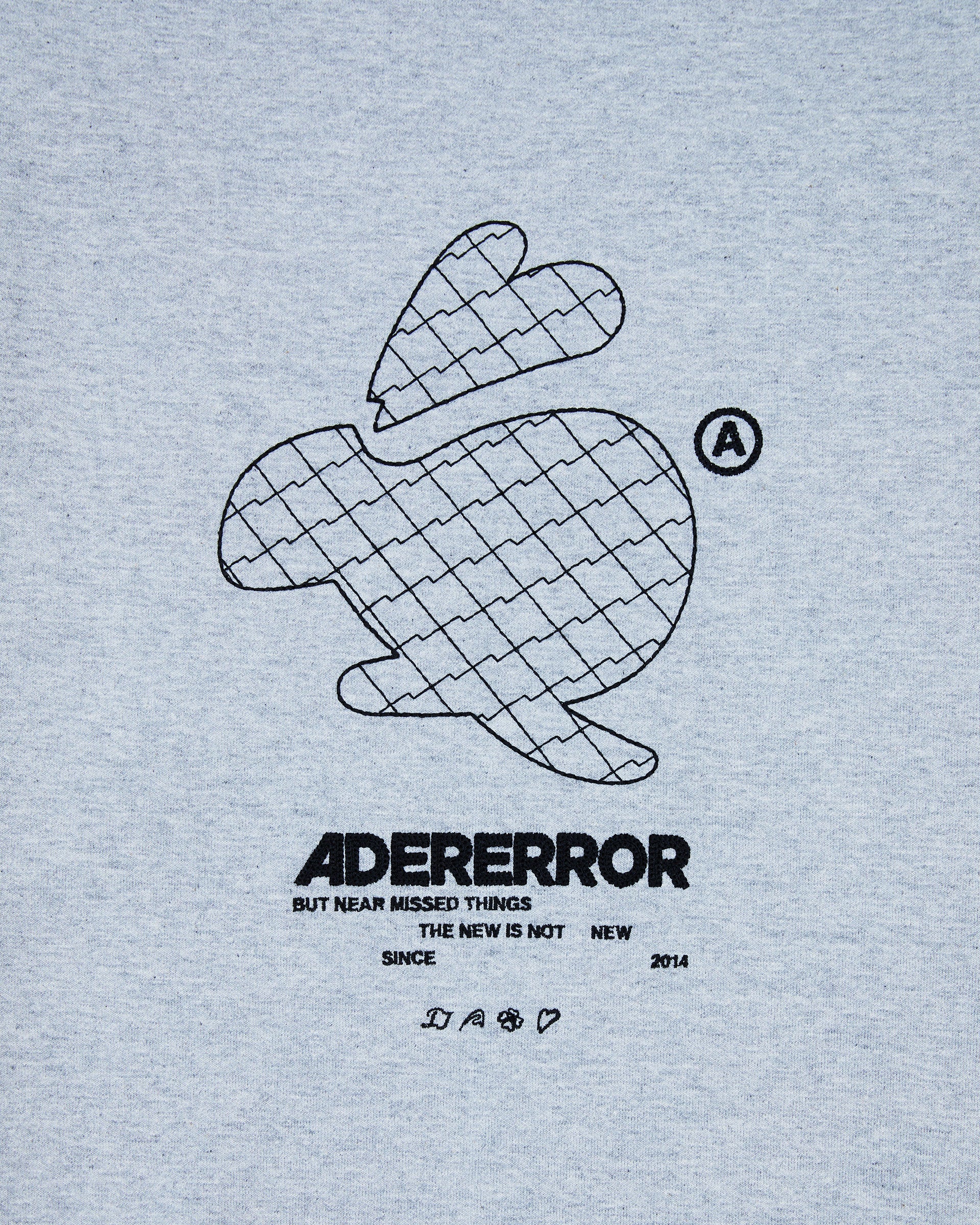 Ader Error - Twinny logo sweatshirt (Grey) product image 6 | TRAB K-Fashion Australia