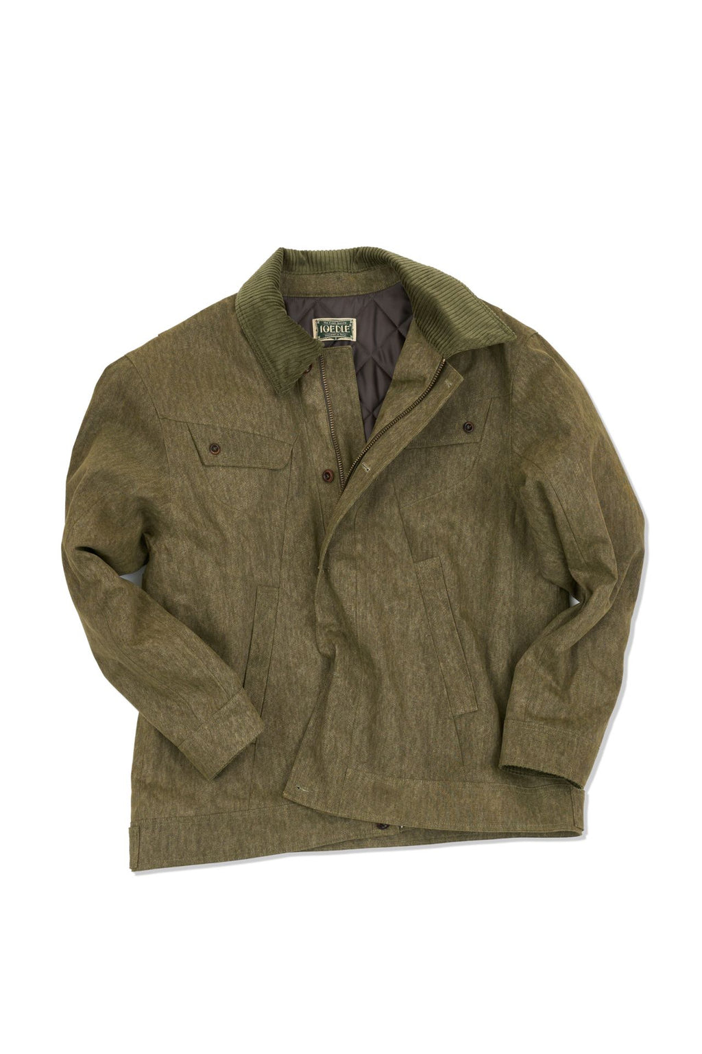 Ioedle - Headlight Quilted Heavy Jacket (Olive) product image 1 | TRAB K-Fashion Australia