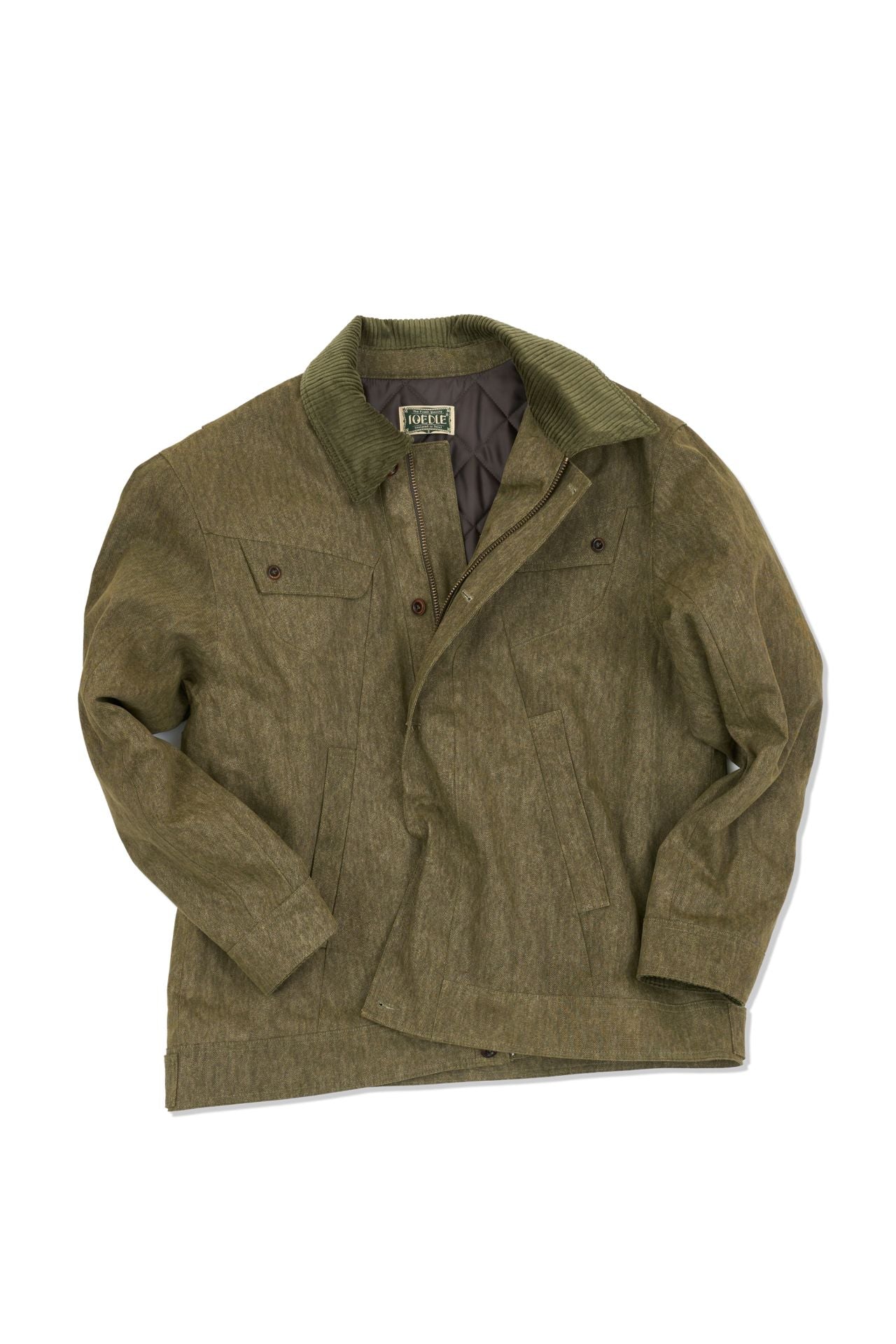 Ioedle - Headlight Quilted Heavy Jacket (Olive) product image 1 | TRAB K-Fashion Australia
