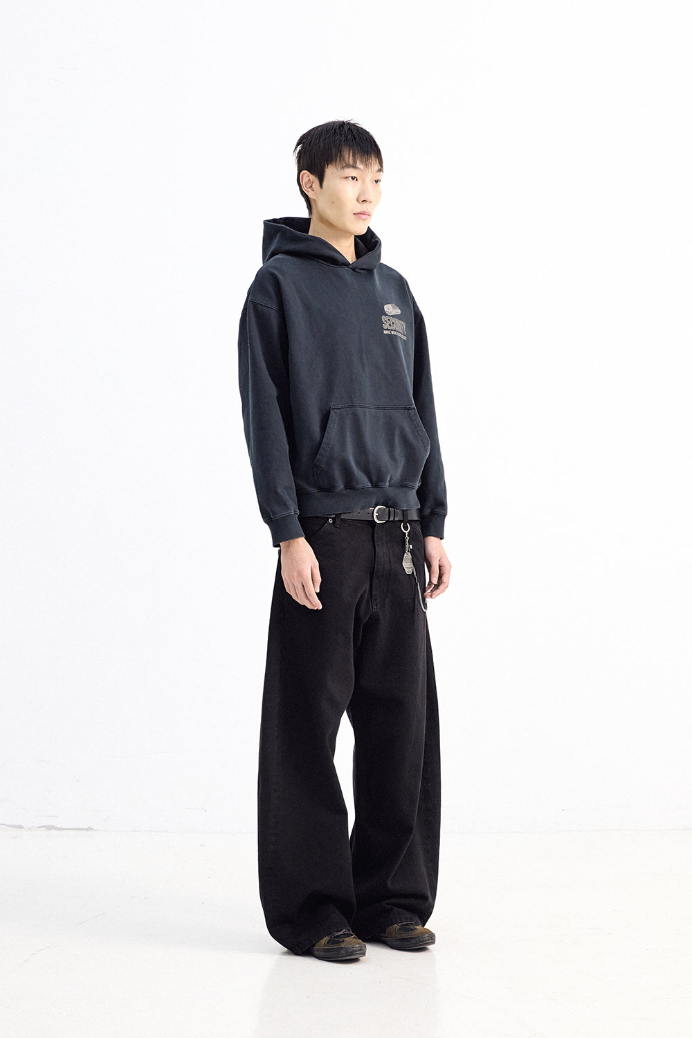 Hatchingroom - Wide Curve Jeans Jet (Black) product image 6 | TRAB K-Fashion Australia