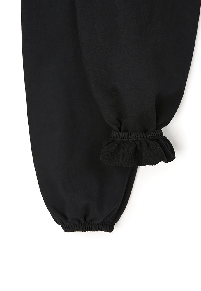 Art if acts - Garment Dyed Vintage Heavy Sweat Pants (Black) product image 14 | TRAB K-Fashion Australia