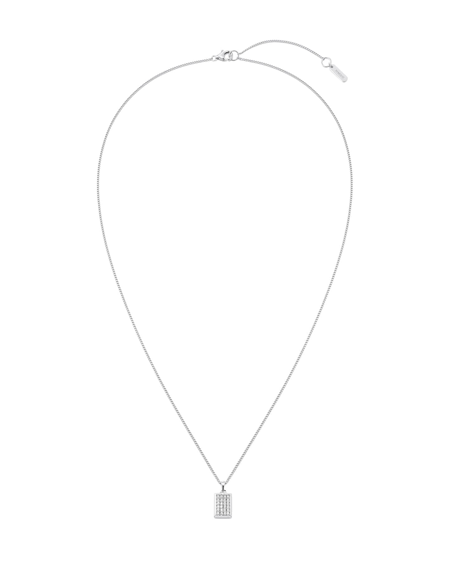 Numbering - Double Side Square Necklace #7736 product image 7 | TRAB K-Fashion Australia