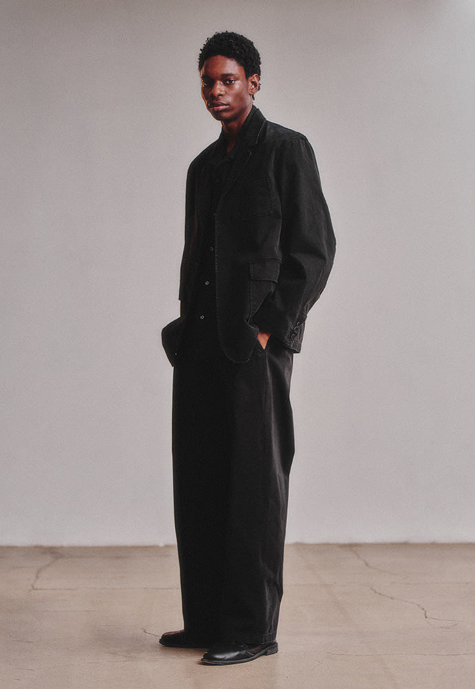 Art if acts - Washed 3 Button Blazer (Faded Black) product image 2 | TRAB K-Fashion Australia