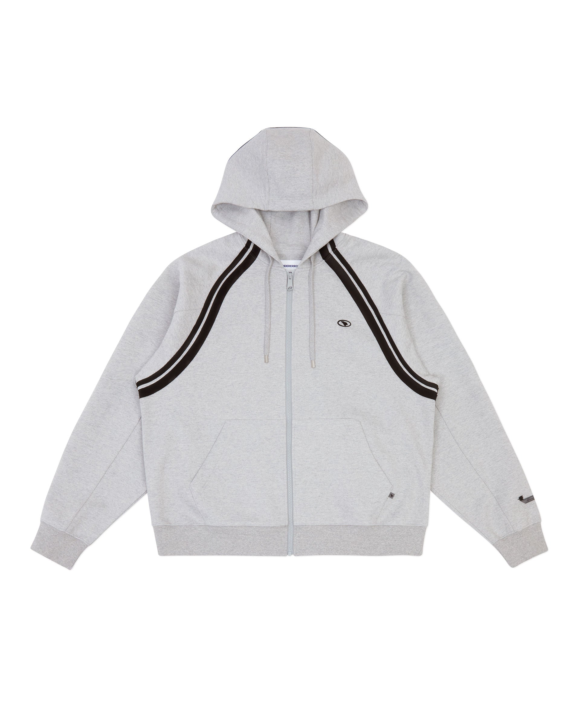 Ader Error - Bashar hood zip-up (Grey) product image 12 | TRAB K-Fashion Australia