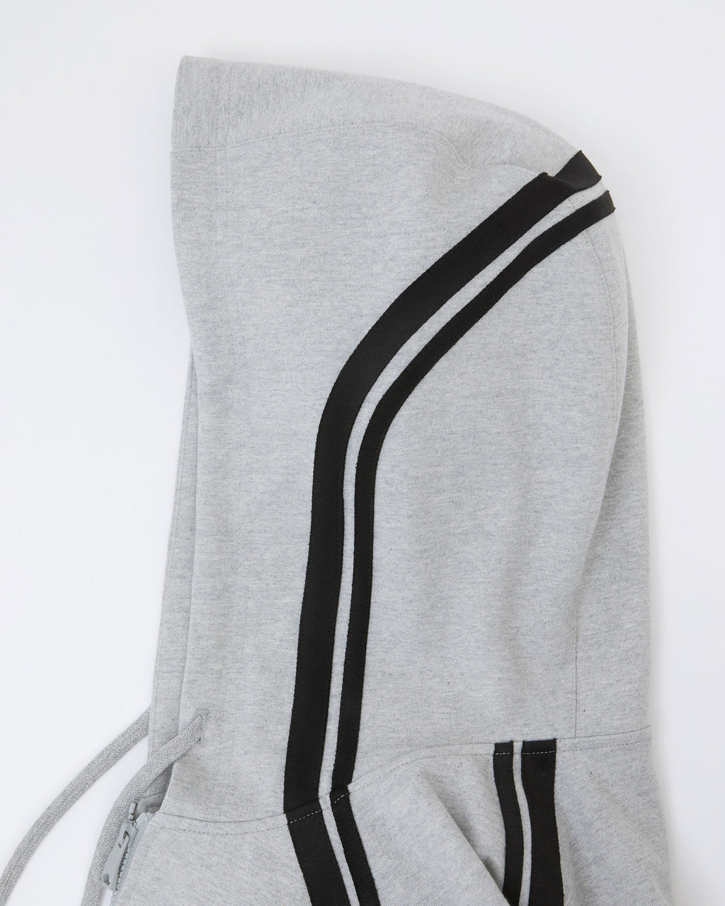 Ader Error - Bashar hood zip-up (Grey) product image 7 | TRAB K-Fashion Australia