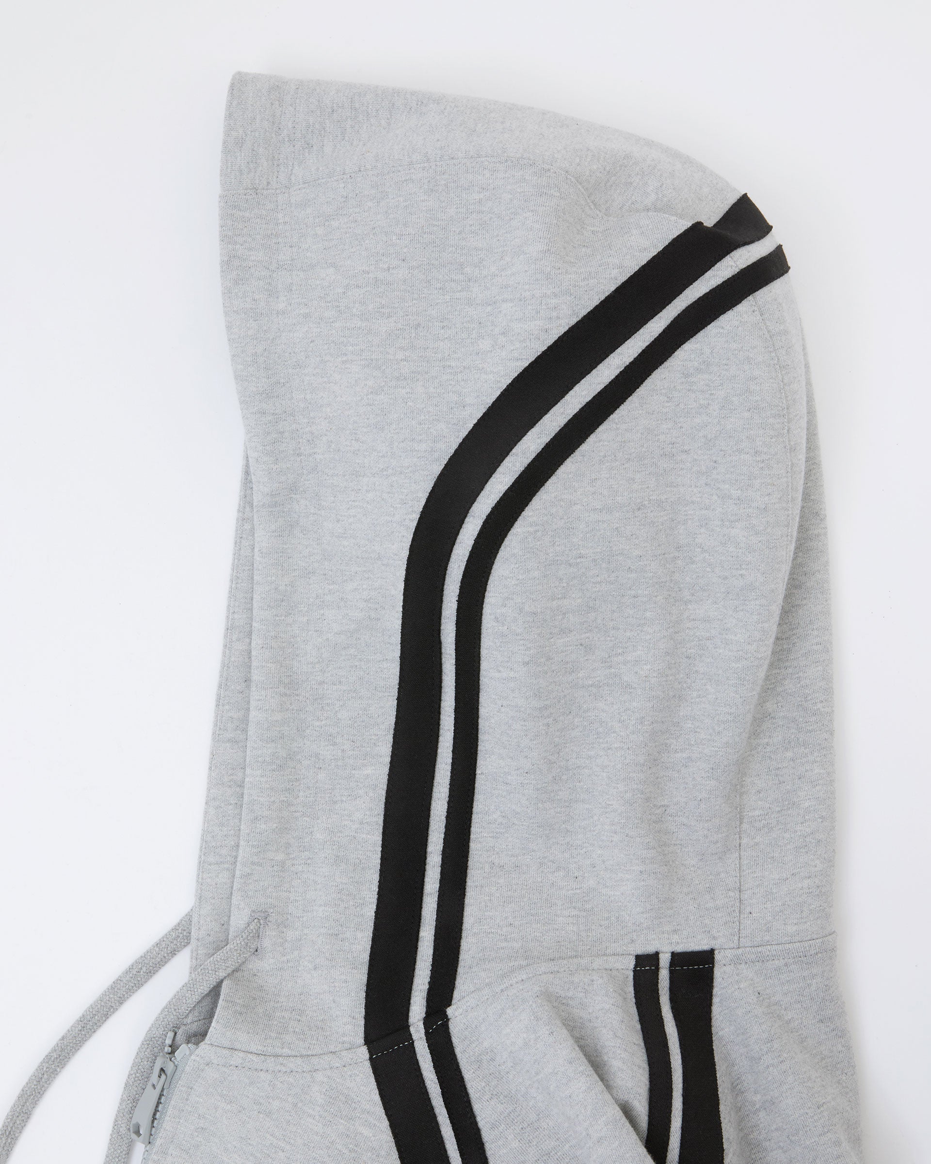 Ader Error - Bashar hood zip-up (Grey) product image 7 | TRAB K-Fashion Australia