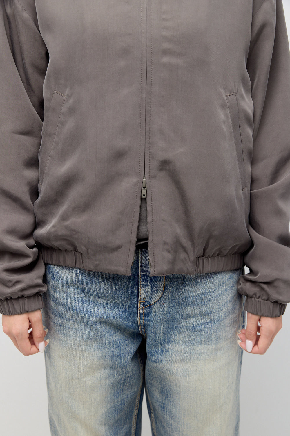 Hatchingroom - Cupro Hoodie Jacket (Mocha) product image 10 | TRAB K-Fashion Australia