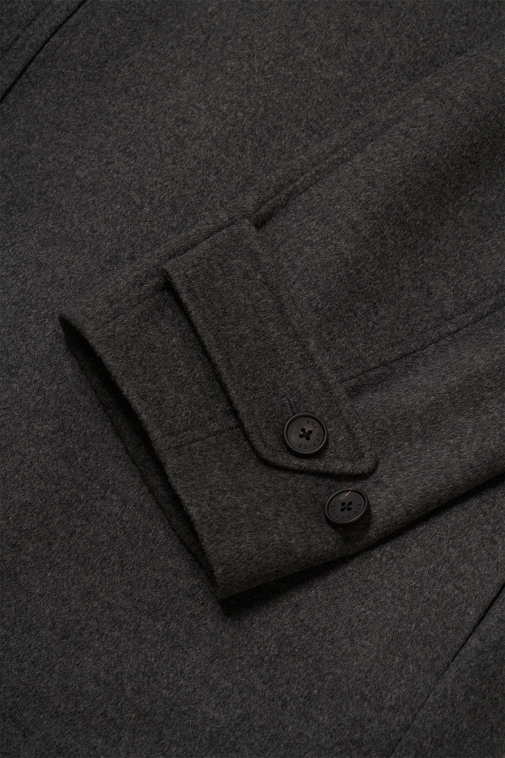 STU - Curved Double Line Mac Coat In Cashmere (Charcoal) product image 20 | TRAB K-Fashion Australia