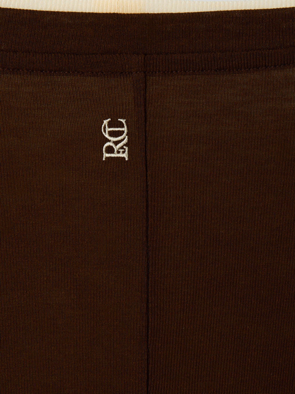 Recto - Layered Wool T-Shirt (Brown) product image 13 | TRAB K-Fashion Australia