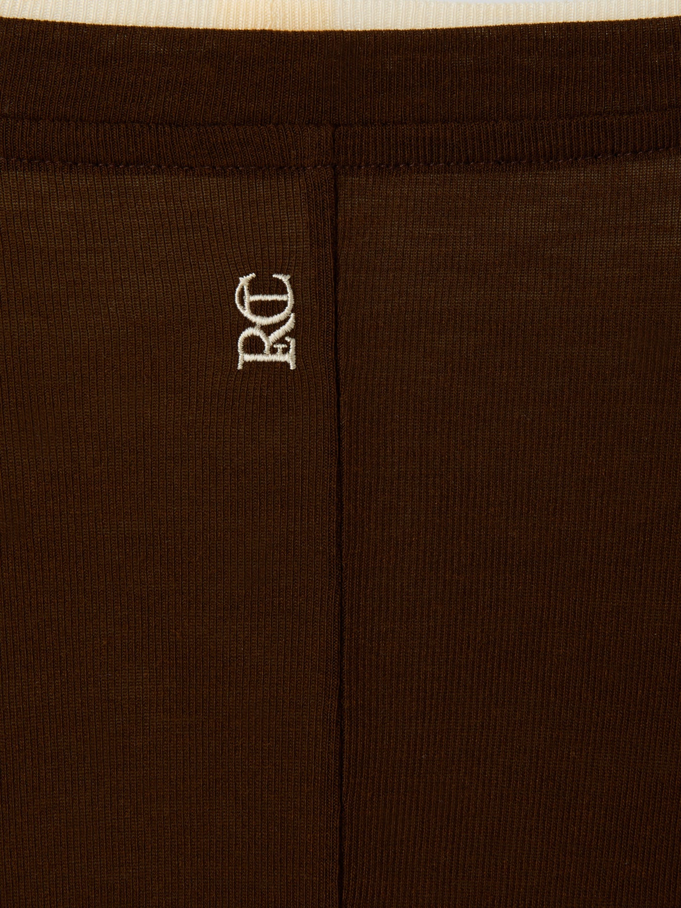 Recto - Layered Wool T-Shirt (Brown) product image 13 | TRAB K-Fashion Australia