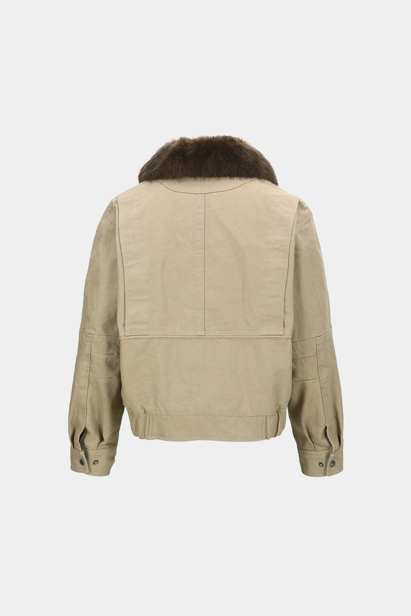Andersson Bell - Unisex Ortega Washed Cotton Jacket (Beige) product image 14 | TRAB K-Fashion Australia
