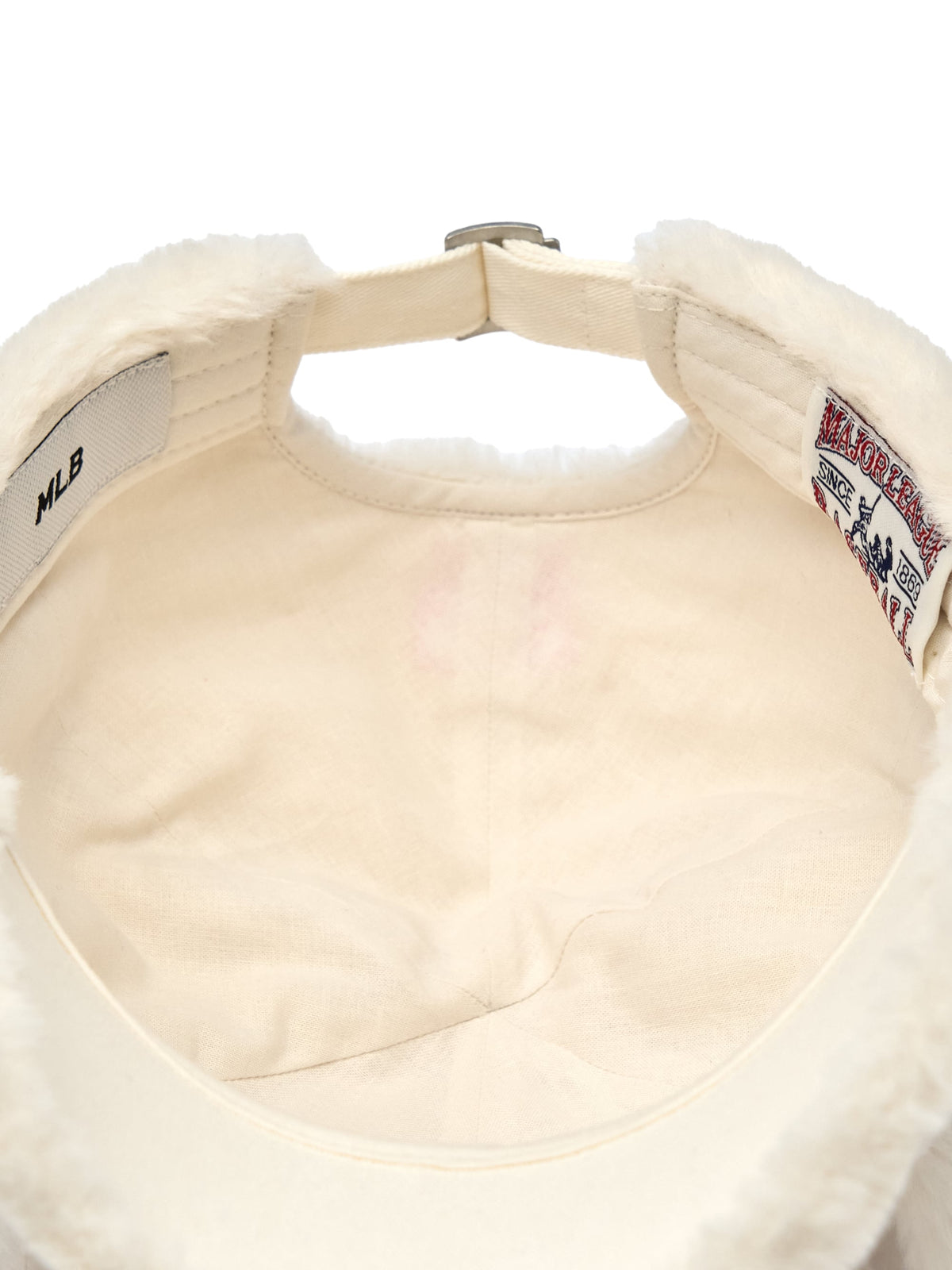 MLB Korea - MLB Bunny Colorful Fur Unstructured Ball Cap New York Yankees (Cream) product image 7 | TRAB K-Fashion Australia