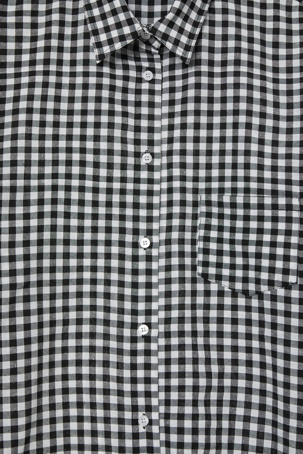 Deinet - Deinet Overfit Check Shirts (Black) product image 4 | TRAB K-Fashion Australia