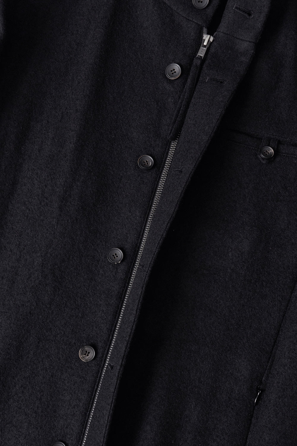 Hatchingroom - Stand Collar Coat (Black) product image 9 | TRAB K-Fashion Australia