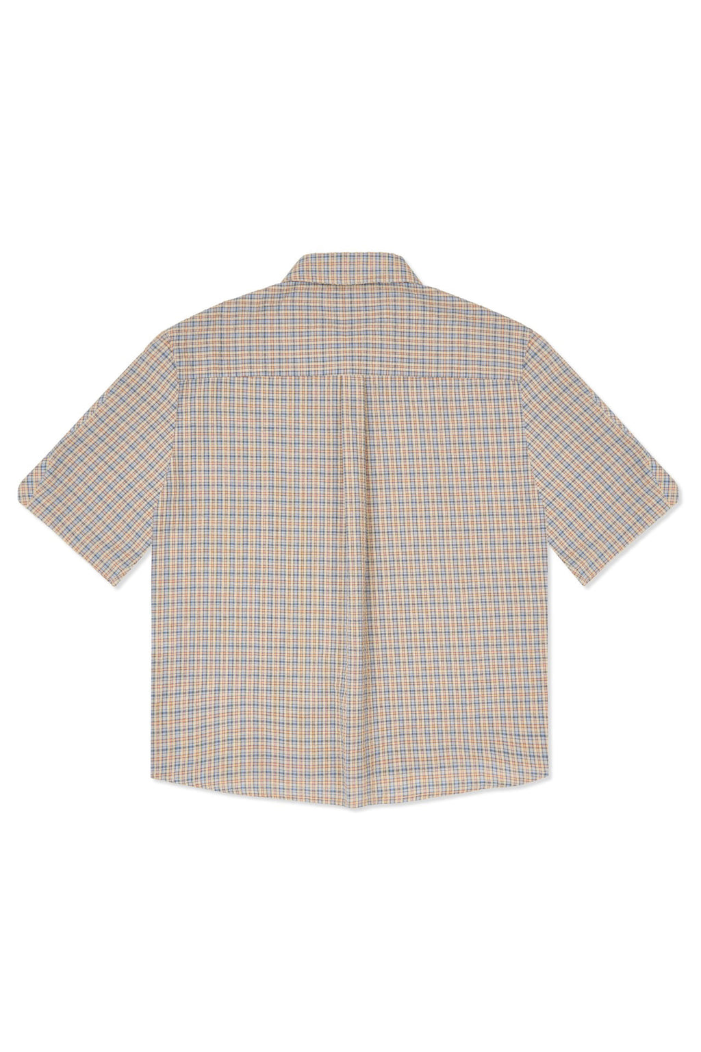 Ioedle - Rocket Slit Short Sleeve Shirt (Sky Blue) product image 4 | TRAB K-Fashion Australia