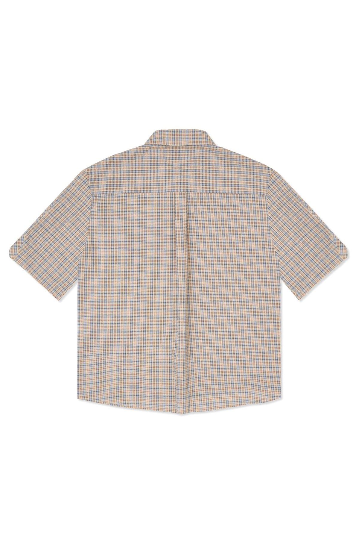 Ioedle - Rocket Slit Short Sleeve Shirt (Sky Blue) product image 4 | TRAB K-Fashion Australia