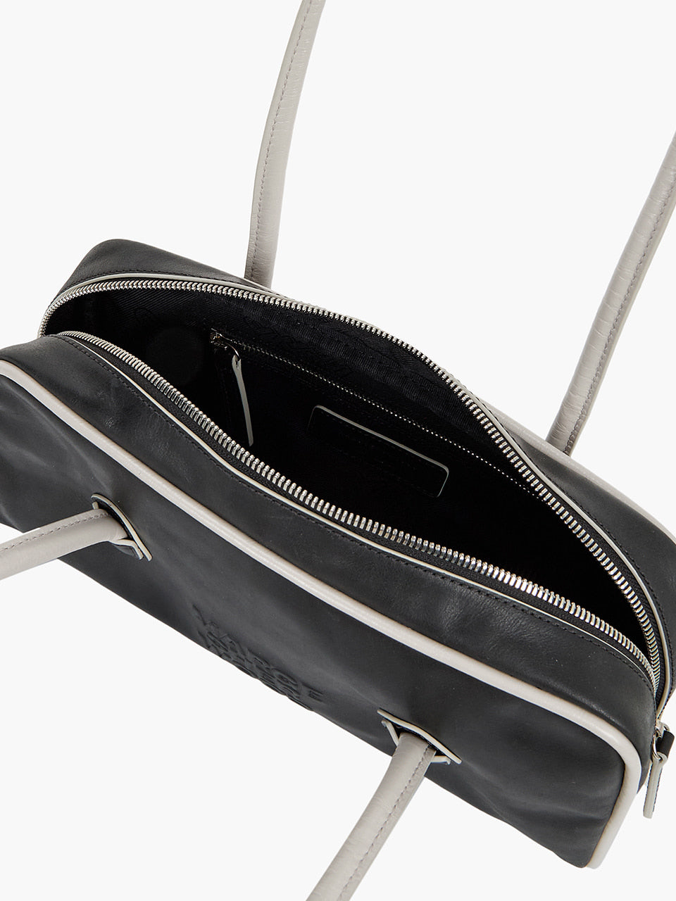 Marge Sherwood - Soft Boston Ew Piping (Black Pull-Up+Light Grey Crinkle) product image 4 | TRAB K-Fashion Australia