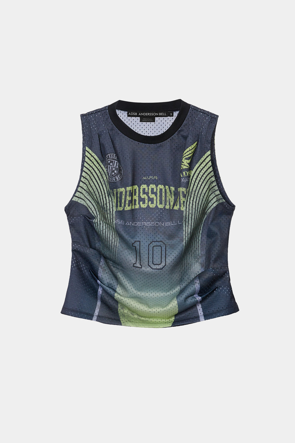 Andersson Bell - Racing Reworked Sleeveless (Green/Black) product image 8 | TRAB K-Fashion Australia