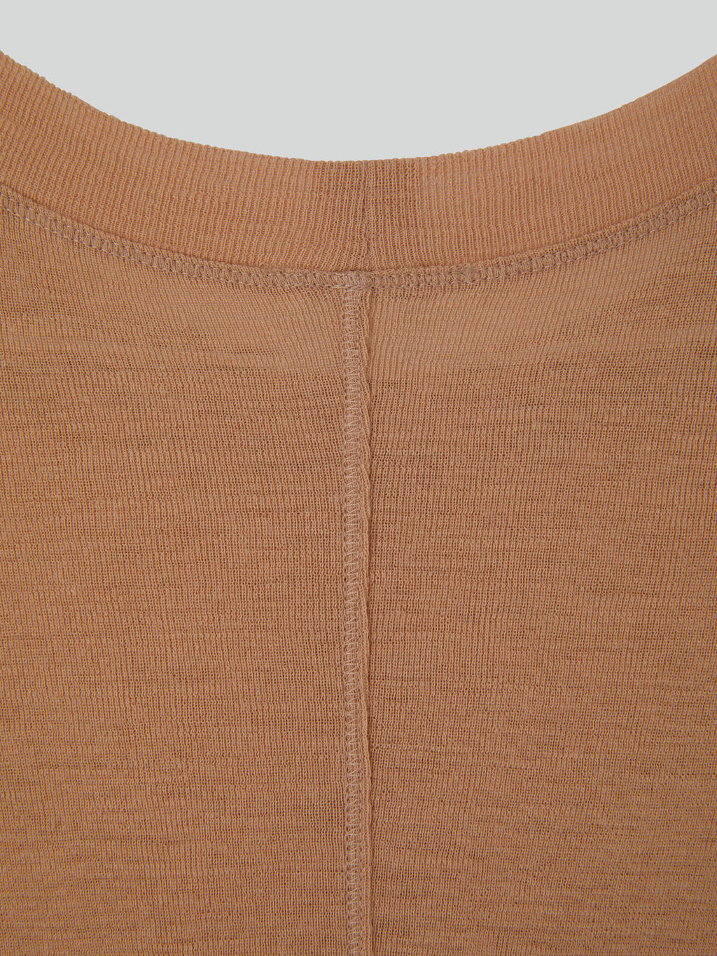 Recto - Slim Fit Wool Jersey T-Shirt (Beige) product image 13 | TRAB K-Fashion Australia
