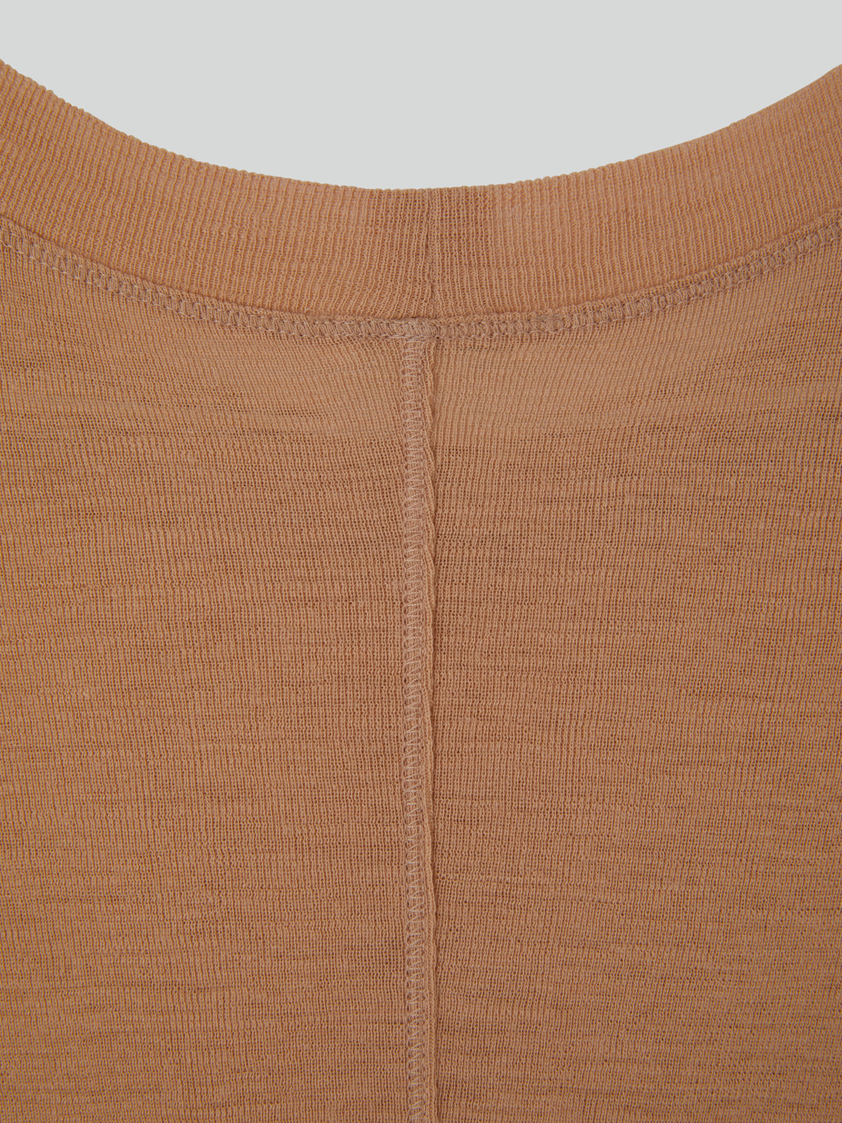 Recto - Slim Fit Wool Jersey T-Shirt (Beige) product image 13 | TRAB K-Fashion Australia