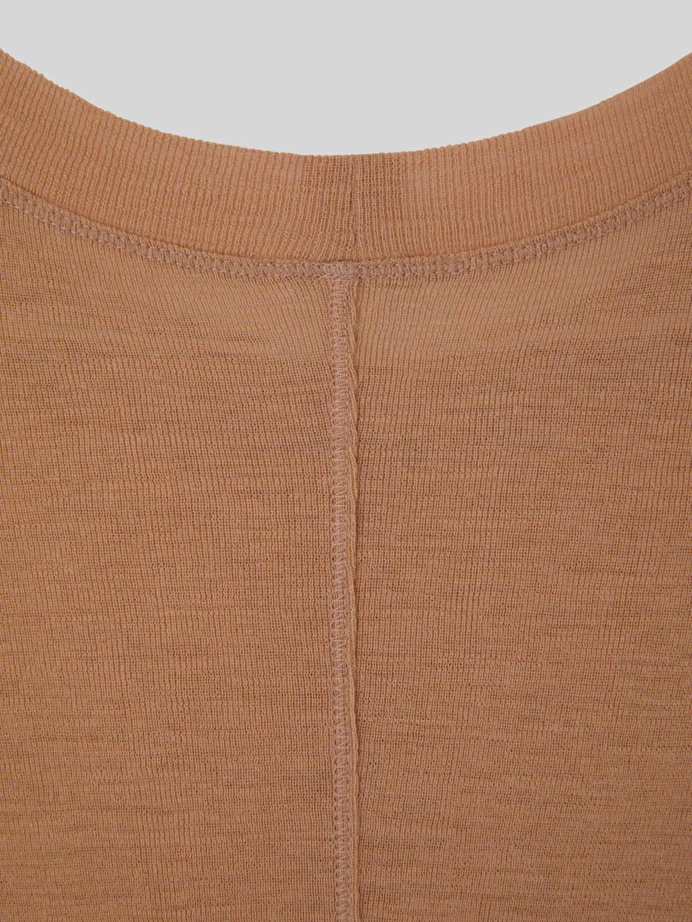 Recto - Slim Fit Wool Jersey T-Shirt (Beige) product image 13 | TRAB K-Fashion Australia
