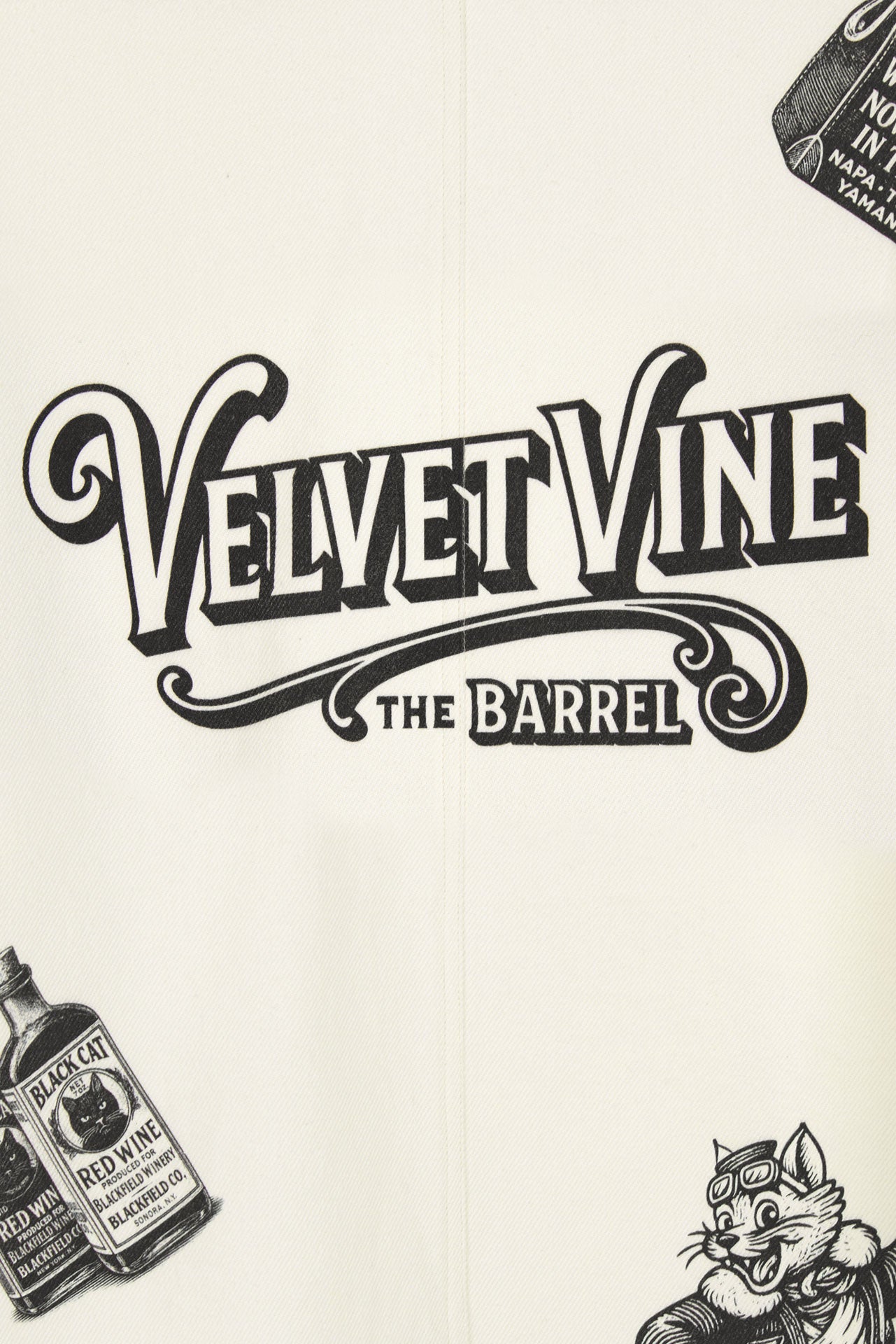 Stu - Printing Work Jacket (Cream) product image 19 | TRAB K-Fashion Australia