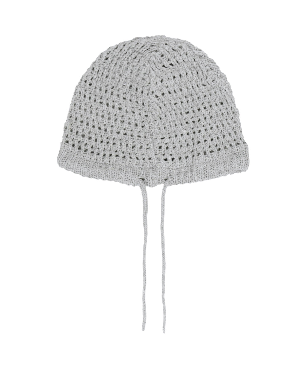 Coyseio - String Net Beanie (Melange Grey) product image 11 | TRAB K-Fashion Australia