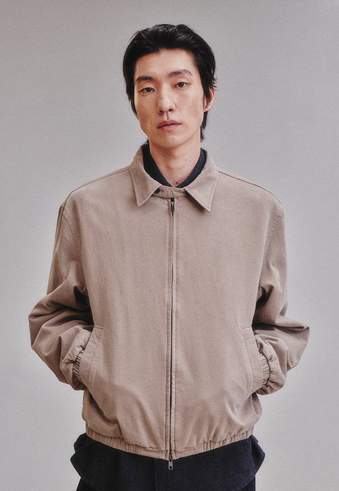 Art if acts - Washed Swing Jacket (Dove) product image 2 | TRAB K-Fashion Australia