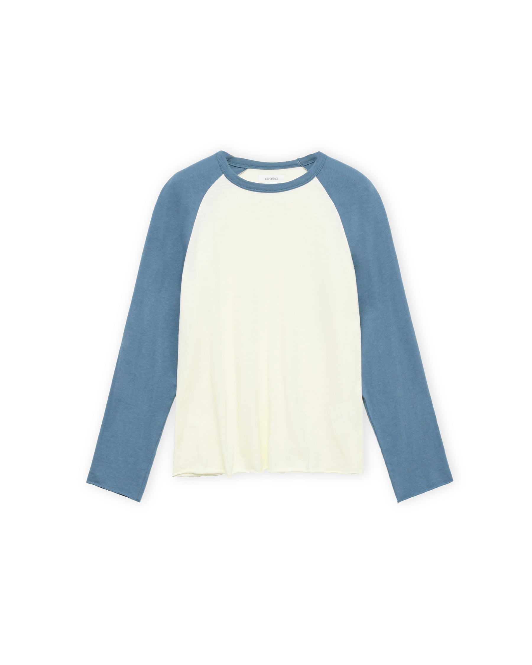 Brownyard - Cut Off Raglan Long Sleeve (Blue) product image 4 | TRAB K-Fashion Australia