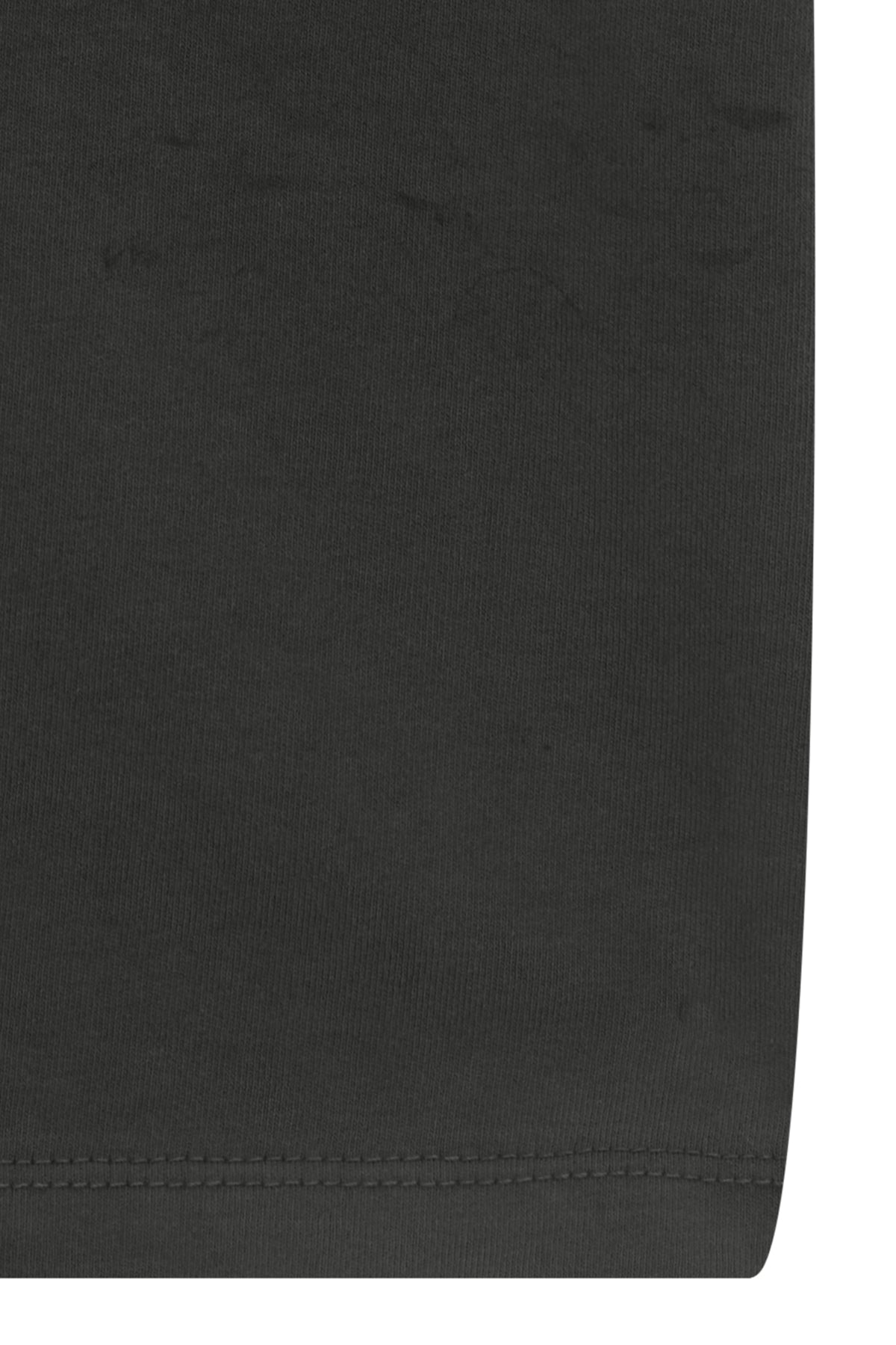 Matin Kim - Stencil Printing Logo Crop Top (Charcoal) product image 4 | TRAB K-Fashion Australia
